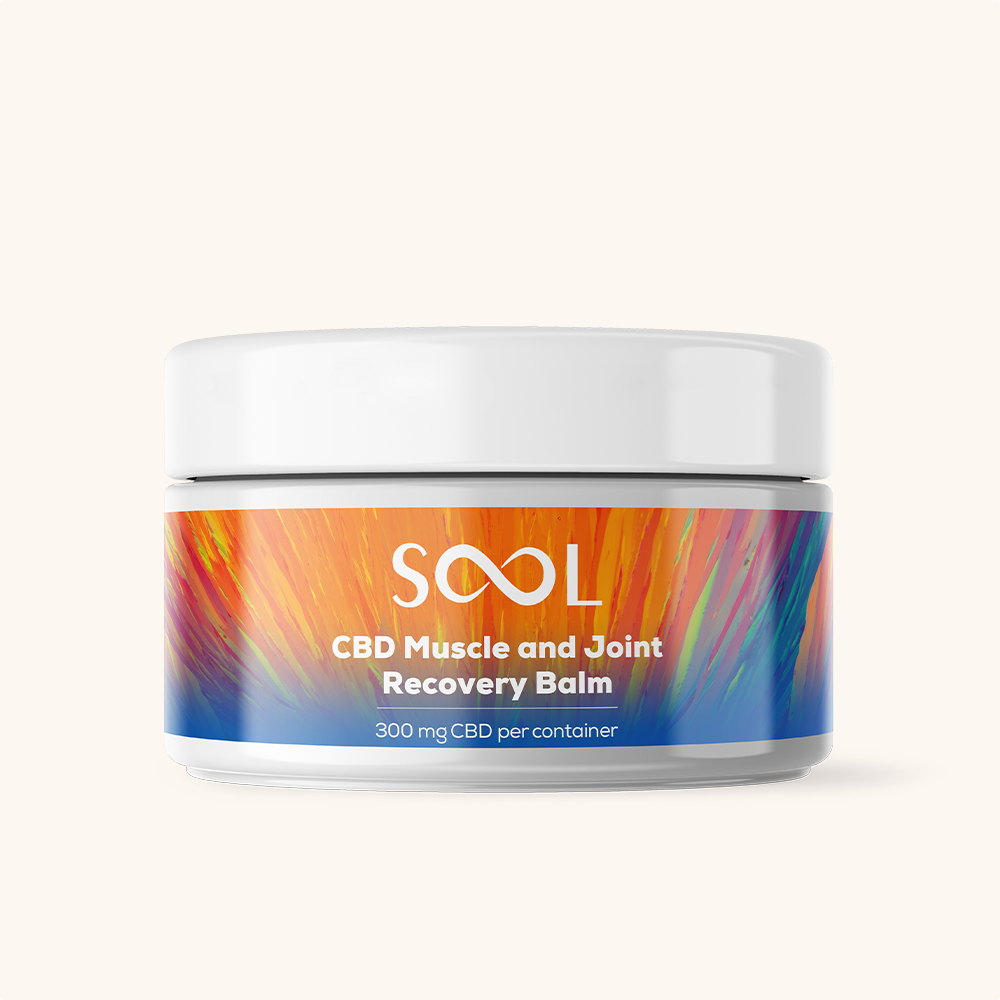 SOOL CBD Muscle and Joint Recovery Balm 300 mg CBD 50 ml