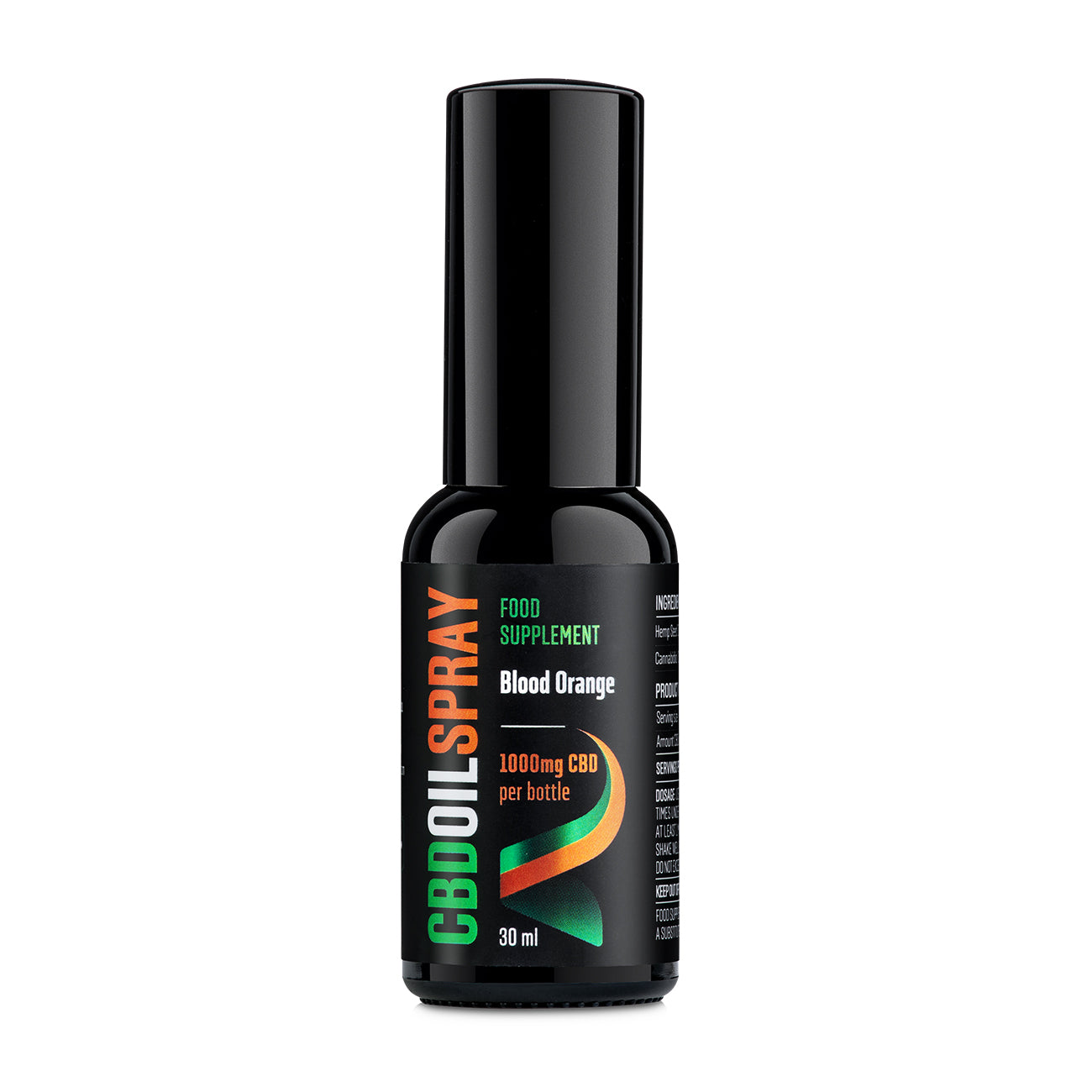 CBD Oil Spray Blood Orange 1000 mg