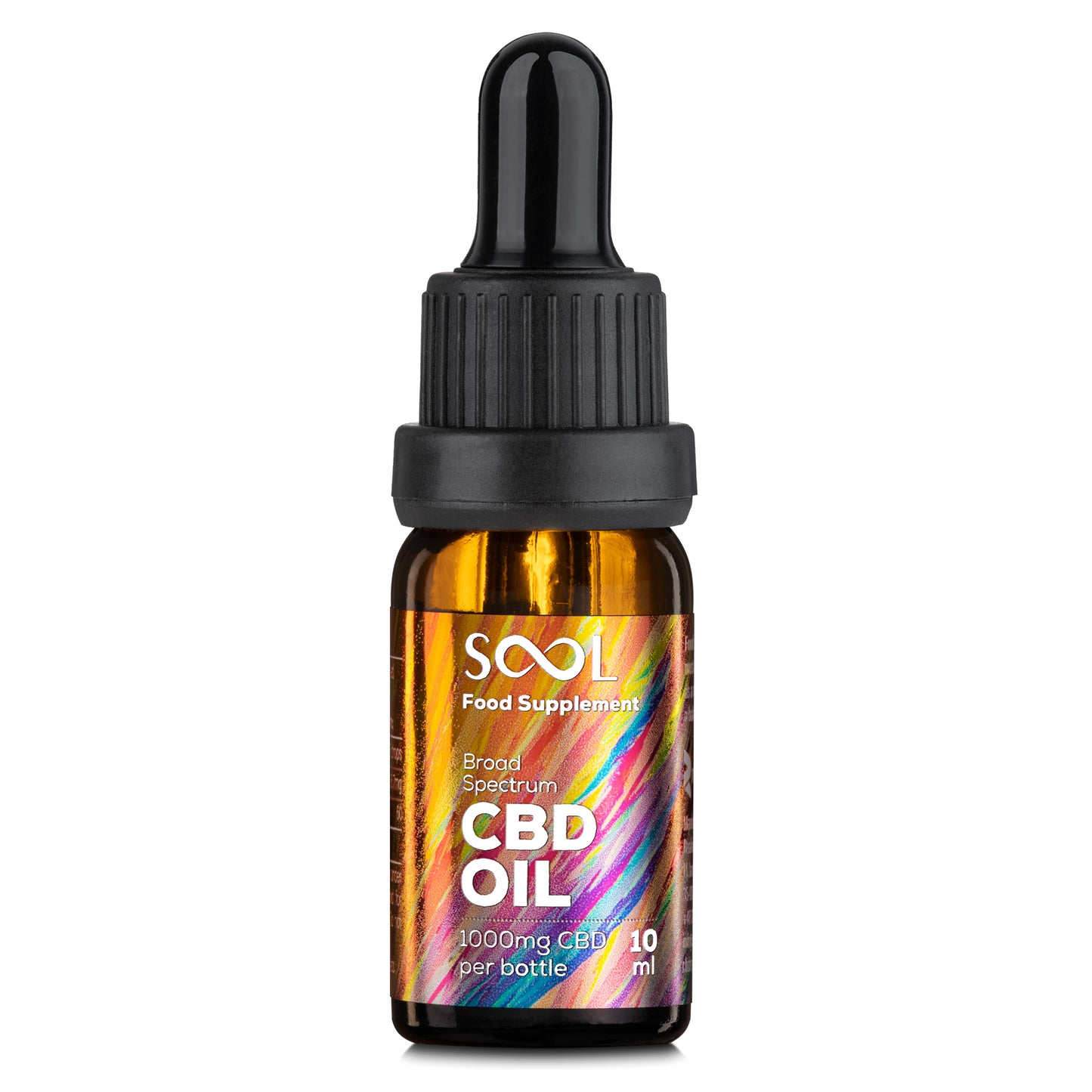 Broad Spectrum CBD Oil 1000mg, 10ml, THC Free