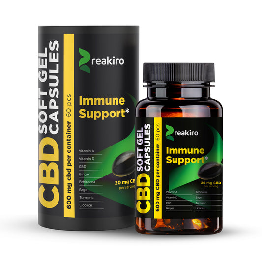 CBD-Kapseln zur Immununterstützung 600 mg 60 Stk
