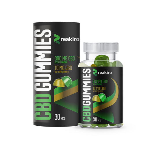 CBD Apfel- und Zitronengummis 300 mg 30 Stk